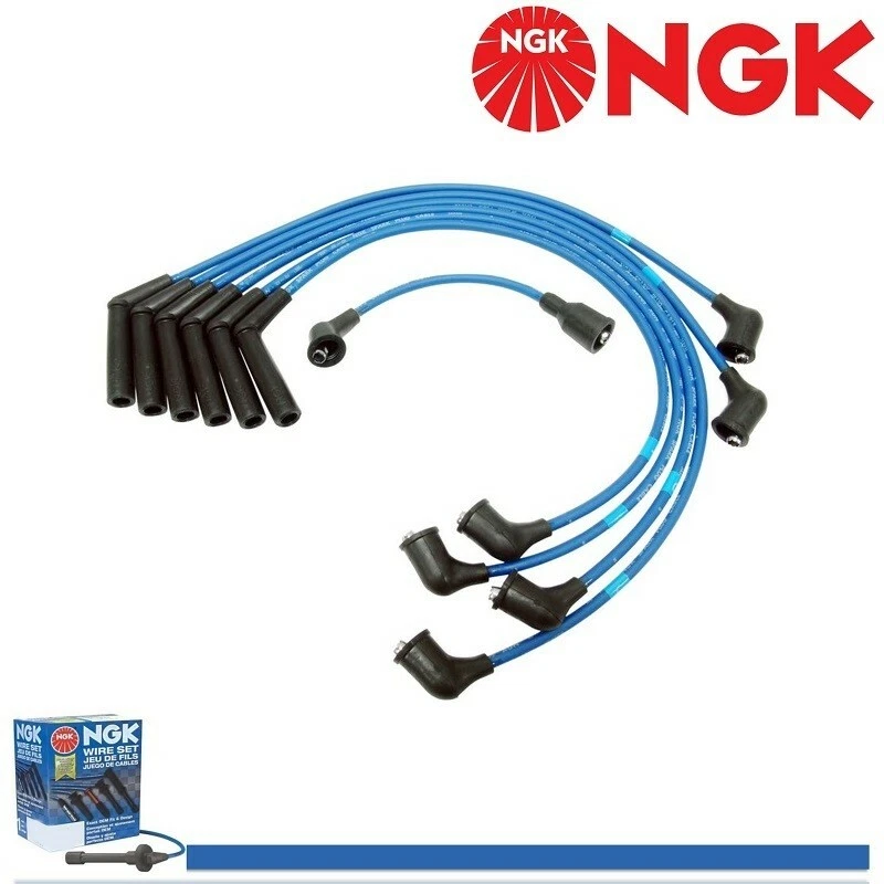 Juego de cables de encendido NGK para Dodge Ram 50 V6-3,0 L 1990-1991 Foto 1 de 3
