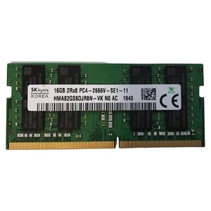 Hynix HMA82GS6CJR8N-VK 16GB 260Pin SO-DIMM DDR4 2666MHz - Bild 1 von 2