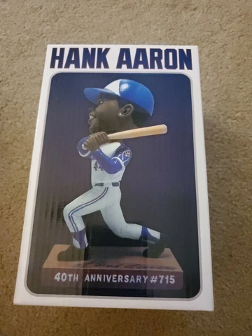 Hank Aaron Bobblehead Atlanta Braves 2014 SGA Atlanta 40th anniversary Cover