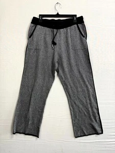 Pantalón Retreat Mujer 1X Gris Jaspeado Algodón Bolsillo Recto Cintura Elástica - Imagen 1 de 8