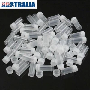 5ml Volume Plastic Small Bottle Vial Storage Container Sample Collection - Picture 1 of 5