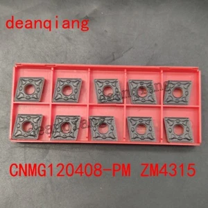 CNMG120408-PM ZM4315 CNMG432-PM PVD recubrimiento CNC carburo inserto de giro para acero - Imagen 1 de 5