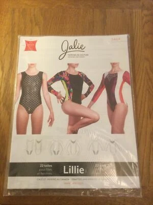 Jalie Sewing Pattern 3464 Gymnastics Leotards, Dancewear, Swimwear 22 Sz Lillie - Image 1 of 4