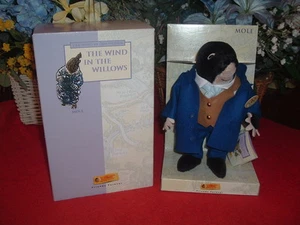 STEIFF  Mole, Wind In The Willows, #037023, NEW, Mint NRFShipper - Picture 1 of 2