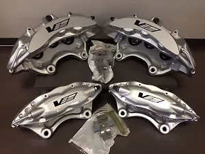 Cadillac CTS-V 6 Piston Silver Brembo Calipers Front & Rear set of 4! 25912477 - Picture 1 of 6