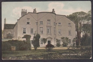1905 POSTCARD CROSTON RECTORY,SOLD BY THE CHURCH IN 1987 & NOW A REST HOME,LANCS - Picture 1 of 2
