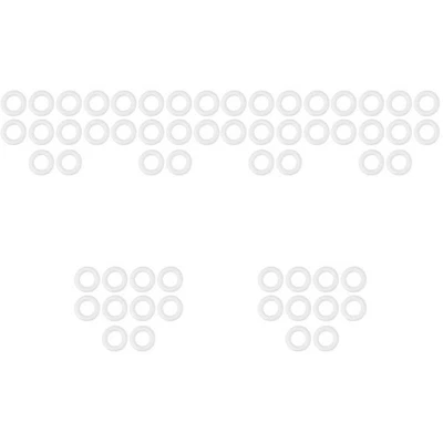  60 Stück Bastelkranz, Bastelring aus Styropor für DIY Weihnachten, - Bild 1 von 4