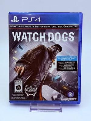 Watch Dogs Signature Edition PS4 CIB Complete - Image 1 of 4