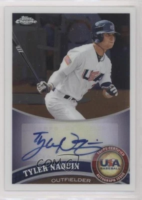 2011 Chrome Redemption USA Baseball Collegiate National Team Tyler Naquin Auto - Image 1 of 2