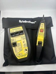 Probador de cable LAN Triplett TVR10/100/1000 Byte Brothers RJ45 CAT5 CAT6 precio de venta sugerido por el fabricante 225 USD - Imagen 1 de 8