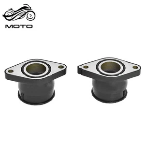 New 2PCS Carburetor Holder Intake Manifold Boots For Yamaha TT350 XT350 86-1987 - Picture 1 of 7