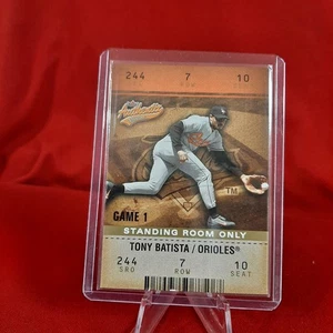 2003 Fleer Authentix Tony Batista #16 Standing Room Only /25 - Picture 1 of 3