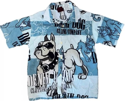 R.S. Jean Co. Boys Button-Up “Denim Dog Clothing Company” Superb State! 🍀 - Image 1 of 4