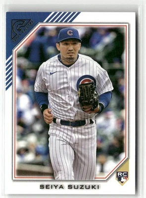 2022 TOPPS GALLERY #137 SEIYA SUZUKI CHICAGO CUBS RC - Image 1 of 2