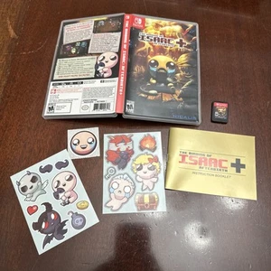 The Binding of Isaac: Afterbirth+ - Nintendo Switch - COMPLETE Used Nicalis - Picture 1 of 13