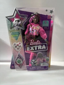 Brand New Barbie Extra Doll #19 Pink African American Doll Sealed - Picture 1 of 6
