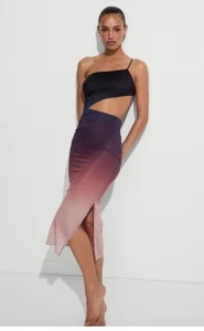 Abito monospalla Victoria's Secret Ombre' piccolo nuovo con etichetta - Foto 1 di 9