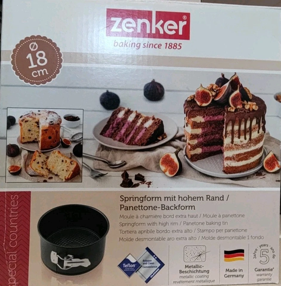 Zenker Special Countries Panettone-Backform Panettone Springform Backform Ø 18cm - Bild 1 von 1