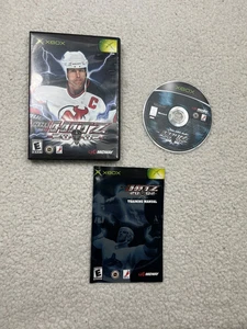 NHL Hitz 2002 Xbox completo di scatola CIB Hockey - Foto 1 di 2
