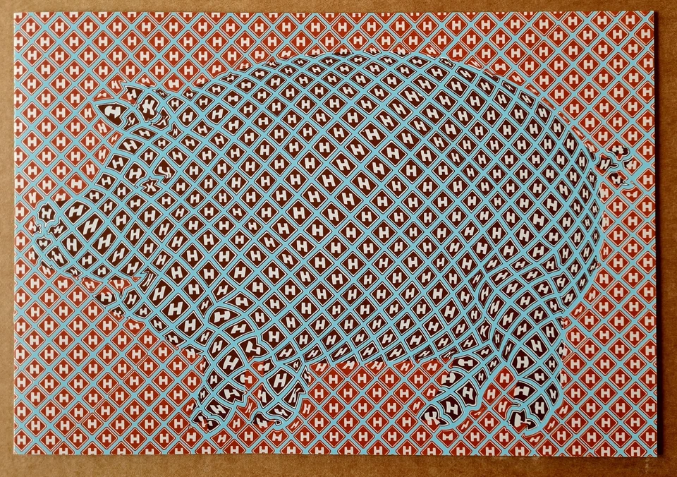 THOMAS BAYRLE Orig. Serigrafie handsigniert Nr 99/250 Schwein Herta 1972 Pop Art - Bild 1 von 4