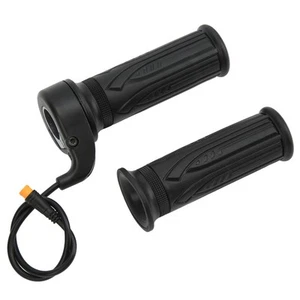 (Black) Ebike Throttle Swytch Bike Throttle ABS 1 Pair Electric Bike ZZ - Picture 1 of 12