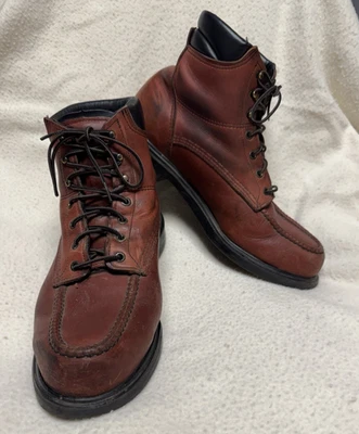 Botas de Colección Red Wing 202 Heritage Work 6" Puntera Sin usar, en caja, Supersuela EE. UU. Para Hombres 13 E Foto 1 de 4