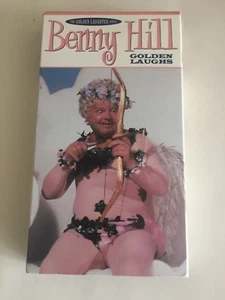 Benny Hill VHS Golden Laughs Used - Picture 1 of 3