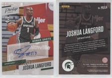 2021 Chronicles Draft Picks Prestige Bonus Shots Signatures Joshua Langford Auto