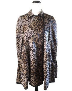 RED VALENTINO Jacket Size AU 10 EU 38 Animal Print Wind Side Pockets Worn Once - Picture 1 of 14