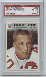 1966 Philadelphia Bobby Joe Conrad #159 PSA 8 - Picture 1 of 1