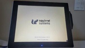 POS Point of Sale Squirrel System Model WS10LX W/ Card Reader and Cables (Works) - Picture 1 of 20