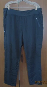 Purple Label Yoga Healing Hands Pants XL Poly Rayon Spandex Waist 37 + Inseam 23 - Picture 1 of 3