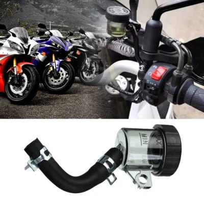 1x Motorcycle Brake Pump Cylinder Clutch Fluid Bottle Oil Cup Tool Accessories - Imagem 1 de 4