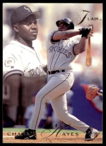 1993 Flair Baseball Card Willie Blair Colorado Rockies #36 - Picture 1 of 2