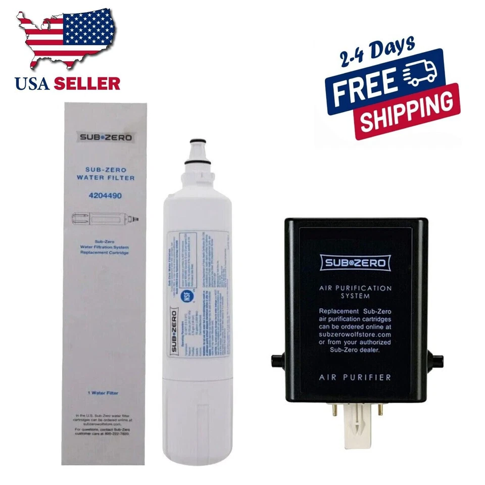 Sub-Zero 4204490 Water Filter and Air Cartridge 7042798 Combo Pack - Image 1 of 1
