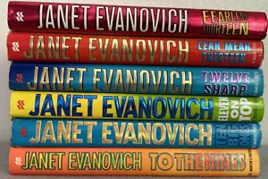 Janet Evanovich Stephanie Plum Lot 9 10 11 12 13 14 First Edition Hardcover - Picture 1 of 24