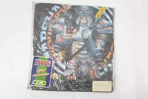 T-shirt vintage 1990 emblema 3D Just Ottone Rock 'n Rule XL Deadstock Metal Punk - Foto 1 di 11
