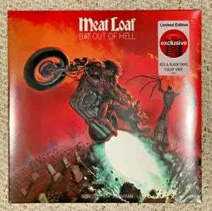 Meatloaf Bat Out of Hell Limited Edition rot und schwarz Swirl Vinyl LP - Bild 1 von 2
