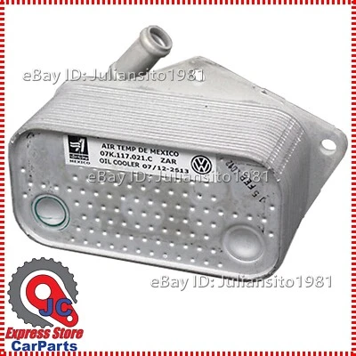 07K117021C GENUÍNO REFRIGERADOR DE ÓLEO VOLKSWAGEN BEETLE PASSAT GOLF - Imagem 1 de 2