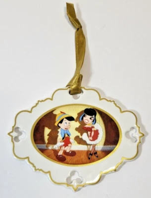 Disney Pinocho Maritiritero Artista Serie #1 Cuaderno de Bocetos Ornamento LE 3700 Porcelana Foto 1 de 4