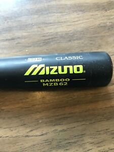 Mizuno Bamboo Baseball Bat - 31 inch - Bright Green MZB62 Classic BBCOR