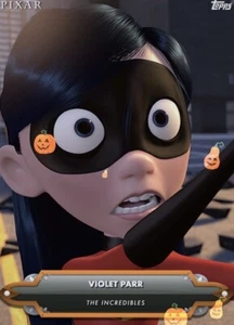 [DIGITAL] Topps Disney Violet Parr 2023 Tier 9 Halloween Orange Base LE 1031 - Picture 1 of 1
