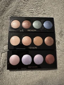Revlon Illuminance Creme Shadow Palette Lot Of 3. #720 #701 #710 Makeup Eyes - Picture 1 of 4