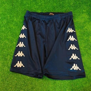 Kappa Shorts Herren Large Navy Blau Banda Logo Allover Sport Kordelzug Sommer - Bild 1 von 10