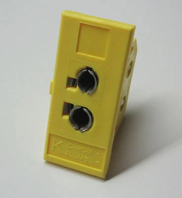 MN MEASUREMENT INSTRUMENTS Universal K-type Panel Jack Socket f Miniature & Standard Thermocouple Connector