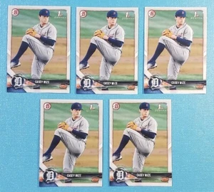 5 🔥CASEY MIZE🔥2018 Bowman Draft💎(((**_ROOKIE_**))💎🔥NO HITTER🔥29.04.2019 - Bild 1 von 12