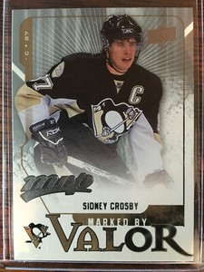  2008-09 Upper Deck MVP #MV7 Sidney Crosby Marked by Valor Penguins MINT