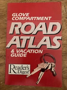 Reader's Digest Glove Compartment Road Atlas & Vacation Guide 1988 Paperback - Foto 1 di 2