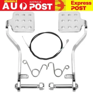 Brake Throttle Pedals 71" Cable For 196cc 6.5hp Road Rocket Azusa Fun Go Kart AU - Picture 1 of 7