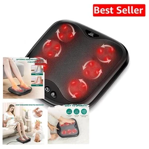 Ergonomic Heated Foot Massager - 18 Rollers for Pain Relief & Circulation Boost - Picture 1 of 9